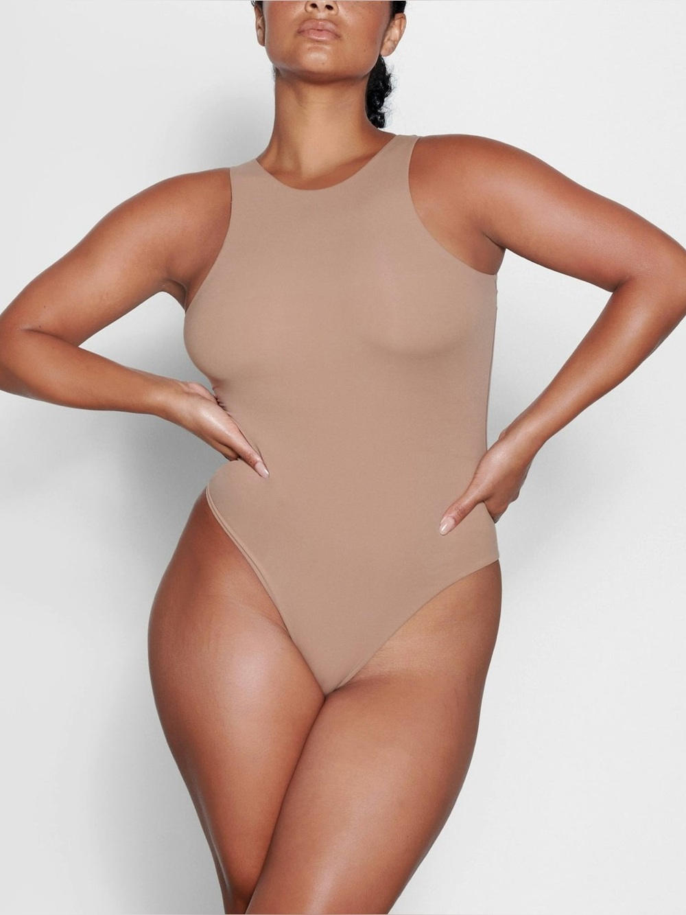 SKIMS FITS EVERYBODY HIGH NECK BODYSUIT/ SIENNA/ Size Small